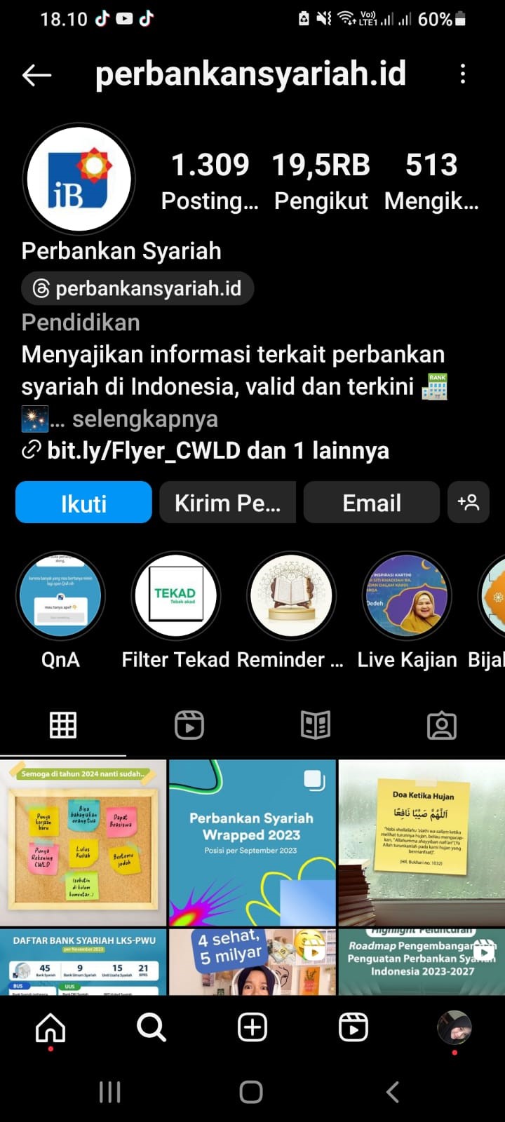 Instagram syariah